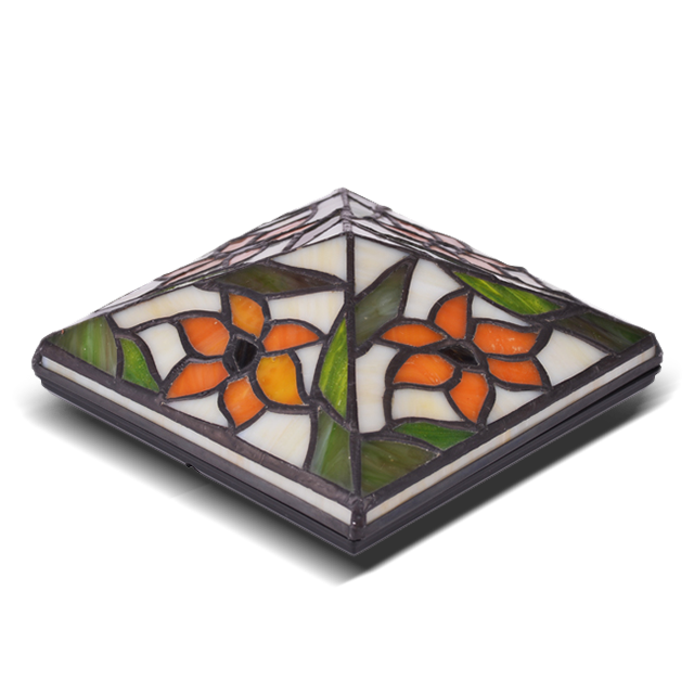 2211-TC1 Kaca Tiffany dan Penutup Pos kalis air plastik 2211-TC1 Kaca Tiffany dan Penutup Pos kalis air plastik