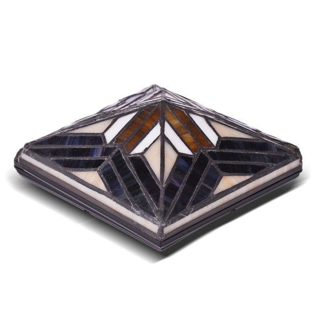 2211-TC3 Tiffany Splicing berguna Penutup Tiang Kaca 2211-TC3 Tiffany Splicing berguna Penutup Tiang Kaca