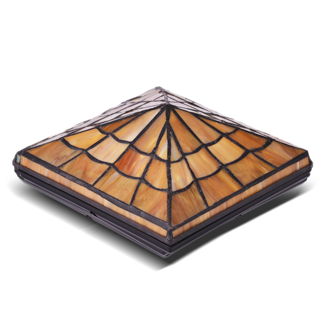 2211-TC6 Tiffany Klasik Tiffany Kaca Stain Cap 2211-TC6 Tiffany Klasik Tiffany Kaca Stain Cap